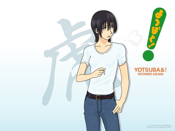 Anime picture 1600x1200 with yotsubato tagme