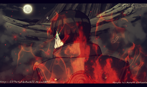 Anime picture 1600x946 with naruto studio pierrot naruto (series) uchiha madara might guy iitheyahikodarkii long hair short hair black hair wide image green eyes cloud (clouds) white hair looking back night night sky coloring magic glowing letterboxed