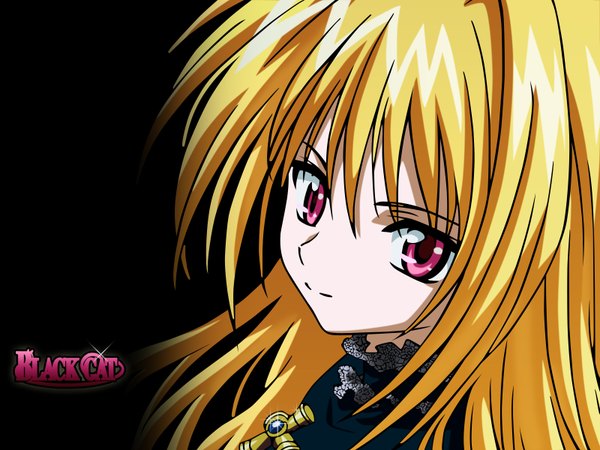 Anime picture 1600x1200 with black cat gonzo eve wallpaper vector