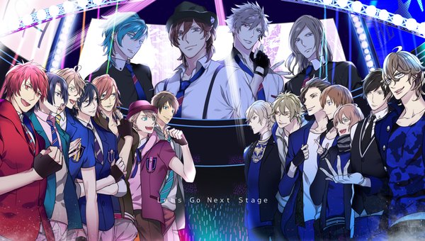 Anime picture 1280x727 with uta no prince-sama a-1 pictures jinguji ren hijirikawa masato ichinose tokiya ittoki otoya kurusu shou shinomiya natsuki mikaze ai kurosaki ranmaru kotobuki reiji camus aijima cecil mikado nagi sumeragi kira ootori eiichi ootori eiji shion amakusa van kiryuuin yamato hyuuga