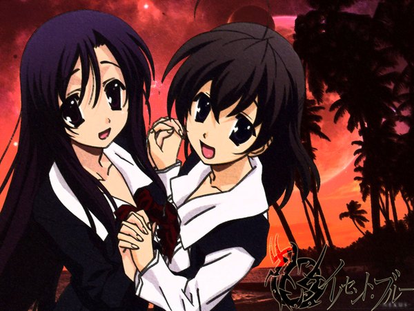 Anime picture 1600x1200 with school days katsura kotonoha saionji sekai tagme