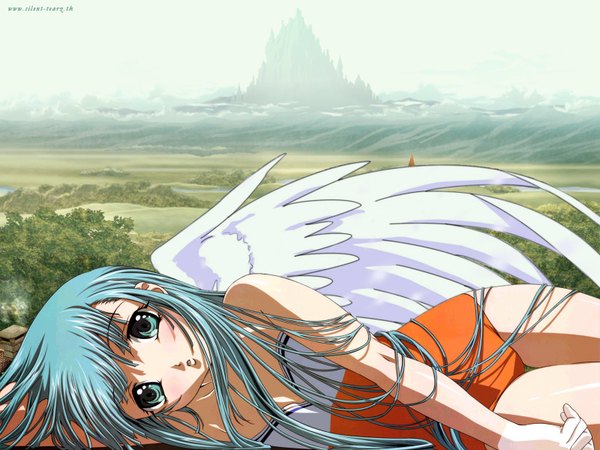 Anime picture 1600x1200 with kiddy grade gonzo lumiere gotoh keiji wings