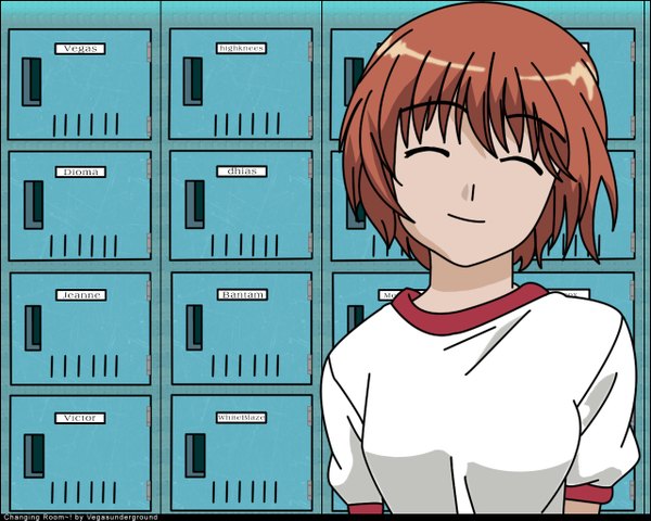 Anime picture 1280x1024 with kashimashi osaragi hazumu uniform gym uniform tagme