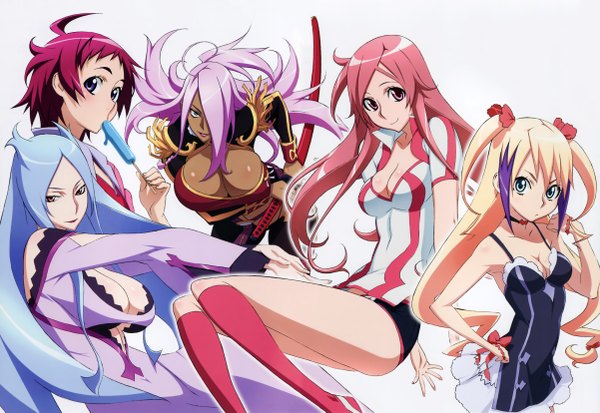 Anime picture 4807x3310 with dragonaut: the resonance gonzo toa garnet maclaine machina sieglinde baumgarde souya akira highres light erotic