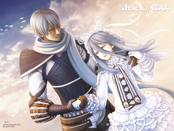 Anime picture 1600x1200 with .hack// .hack//g.u. ovan aina tagme