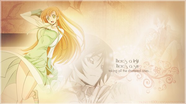 Anime picture 1920x1080 with code geass sunrise (studio) shirley fenette highres wide image