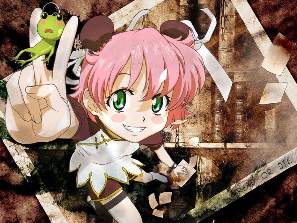 Anime picture 1280x960 with read or die j.c. staff anita king pink hair tagme