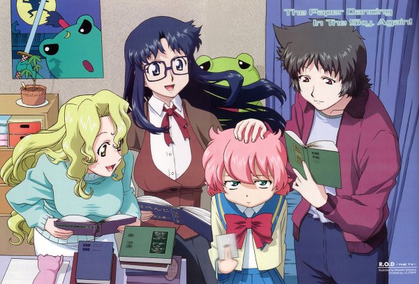 Anime picture 1200x812 with read or die j.c. staff yomiko readman anita king michelle cheung maggie mui