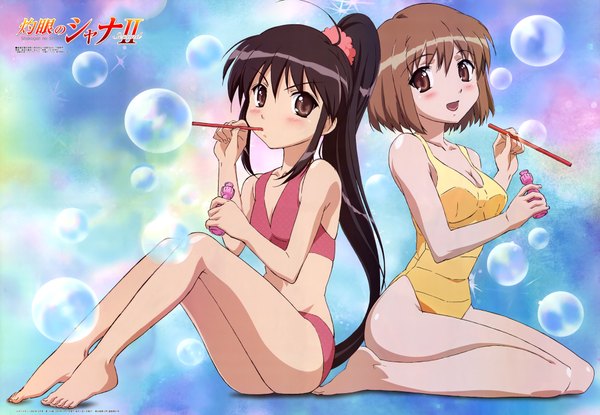 Anime picture 7903x5469 with shakugan no shana j.c. staff shana yoshida kazumi highres light erotic girl