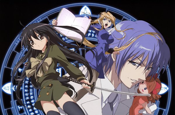 Anime picture 3920x2586 with shakugan no shana j.c. staff shana margery daw highres