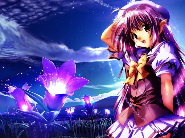 Anime picture 1600x1200 with shuffle! lisianthus tagme