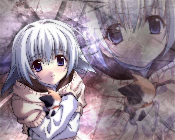 Anime picture 1280x1024 with memories off cat tagme