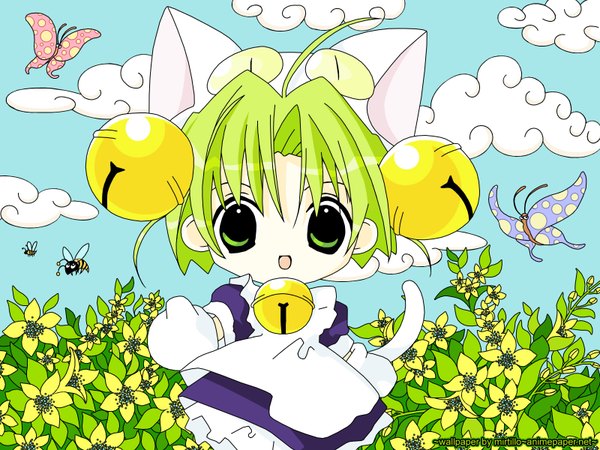 Anime picture 1600x1200 with di gi charat madhouse dejiko tagme