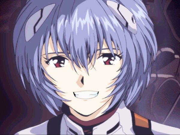 Anime picture 1024x768 with neon genesis evangelion gainax ayanami rei tagme mongler