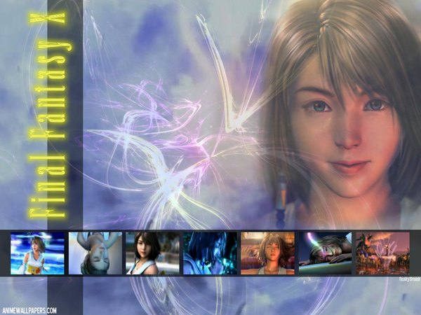 Anime picture 1024x768 with final fantasy final fantasy x square enix yuna (ff10) tagme