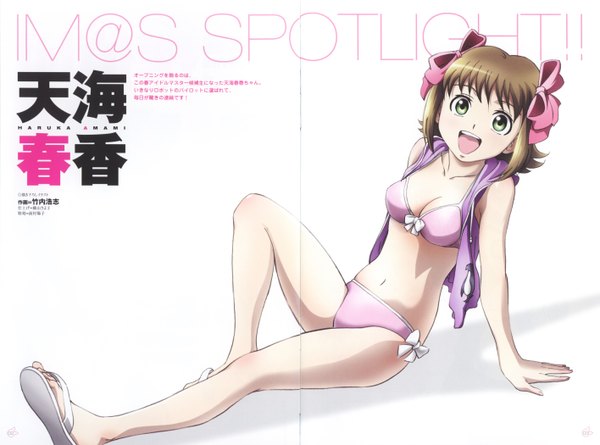 Anime picture 2830x2100 with idolmaster idolmaster xenoglossia highres swimsuit tagme