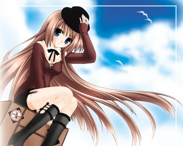 Anime picture 1280x1024 with minase lin paranoia max tagme