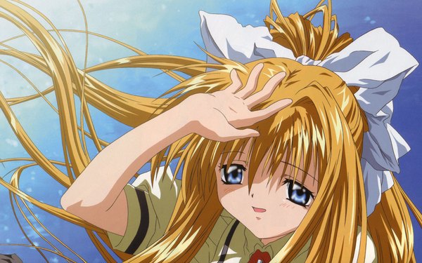 Anime picture 1920x1200 with air key (studio) kamio misuzu highres wide image girl