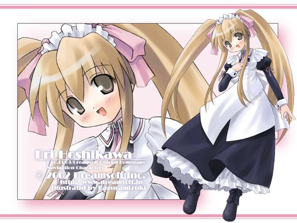Anime picture 1024x768 with dreamsoft maid tagme