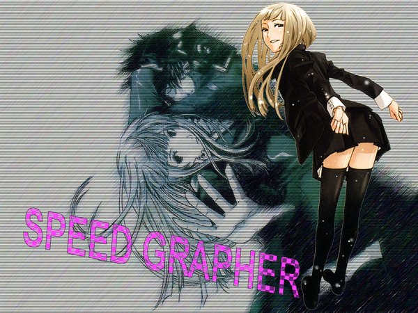 Anime picture 1600x1200 with speed grapher tagme