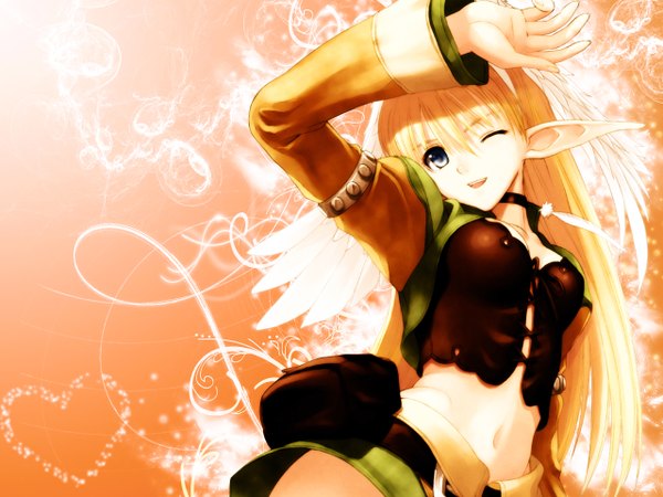 Anime picture 1280x960 with shining (series) shining tears elwing tony taka girl
