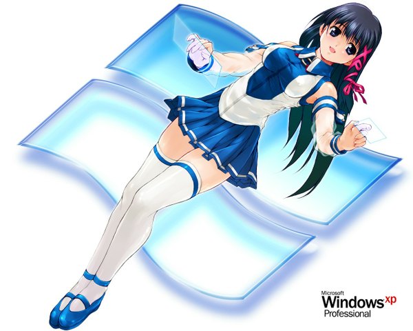 Anime picture 1280x1024 with os-tan windows (operating system) futaba channel xp-tan (saseko) tagme