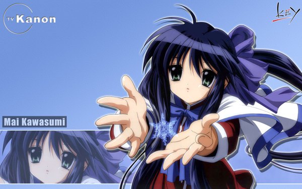 Anime picture 1920x1200 with kanon key (studio) kawasumi mai highres wide image visualart girl