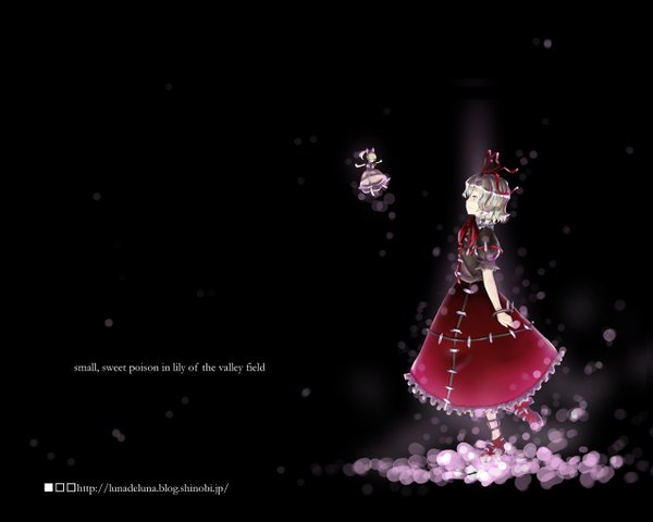 Anime picture 1280x1024 with touhou medicine melancholy su-san girl
