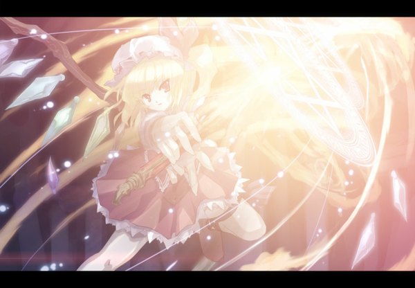 Anime picture 1024x710 with touhou flandre scarlet tokiame girl tagme