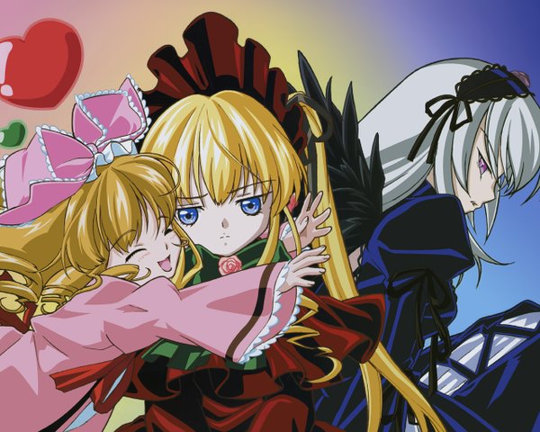 Anime picture 1280x1024 with rozen maiden suigintou tagme