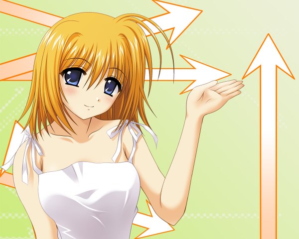 Anime picture 1280x1024 with shuffle! fuyou kaede apron tagme