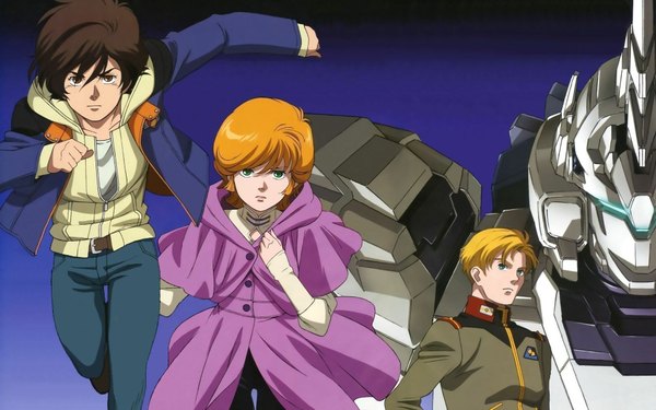 Anime picture 1920x1200 with mobile suit gundam gundam unicorn sunrise (studio) audrey burne banagher links riddhe marcenas highres wide image mecha