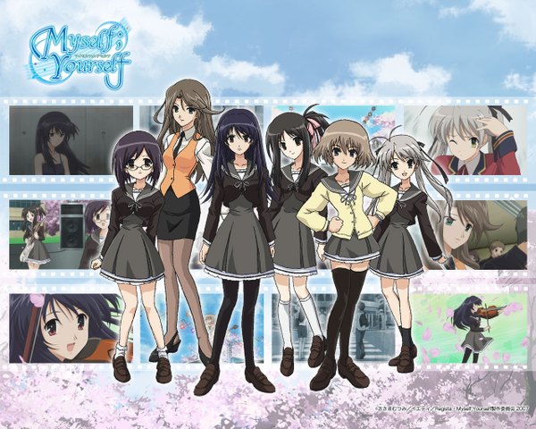 Anime picture 1280x1024 with myself yourself doga kobo tagme