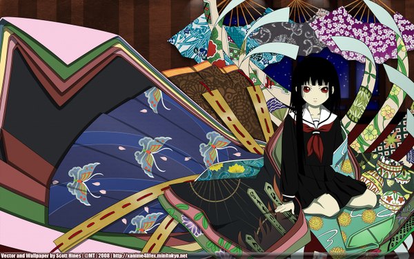 Anime picture 1440x900 with hell girl studio deen wide image tagme