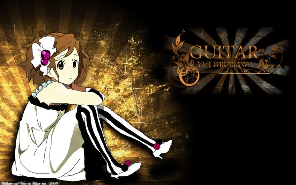 Anime picture 1280x800 with k-on! kyoto animation hirasawa yui wide image