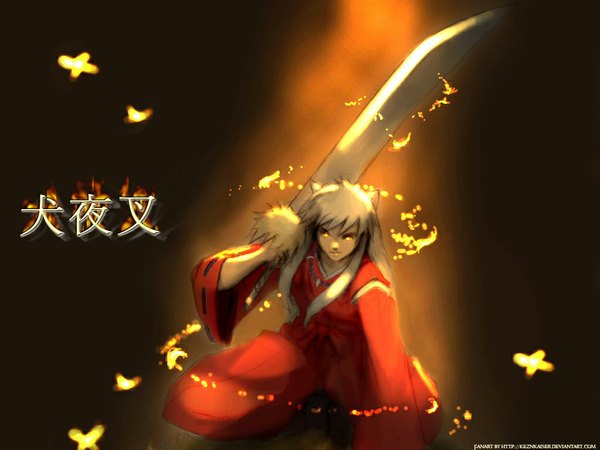 Anime picture 1024x768 with inuyasha tagme