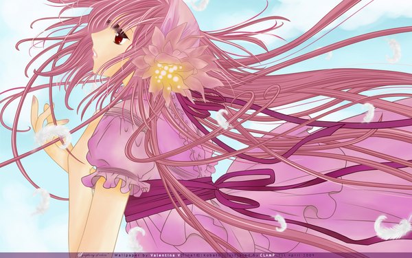 Anime picture 1920x1200 with kobato hanato kobato highres wide image signed