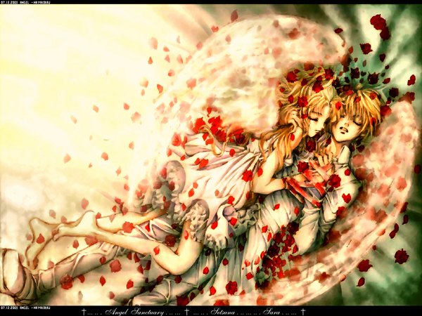 Anime picture 1024x768 with angel sanctuary tagme