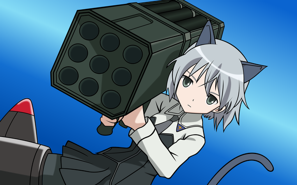 Anime picture 2560x1600 with strike witches sanya v. litvyak highres wide image vector