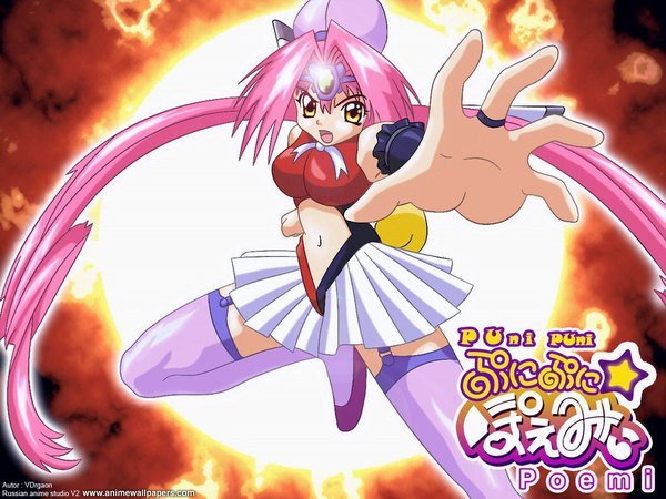 Anime picture 1024x768 with tagme puni puni poemi