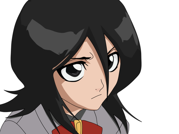 Anime picture 1600x1200 with bleach studio pierrot kuchiki rukia transparent background vector