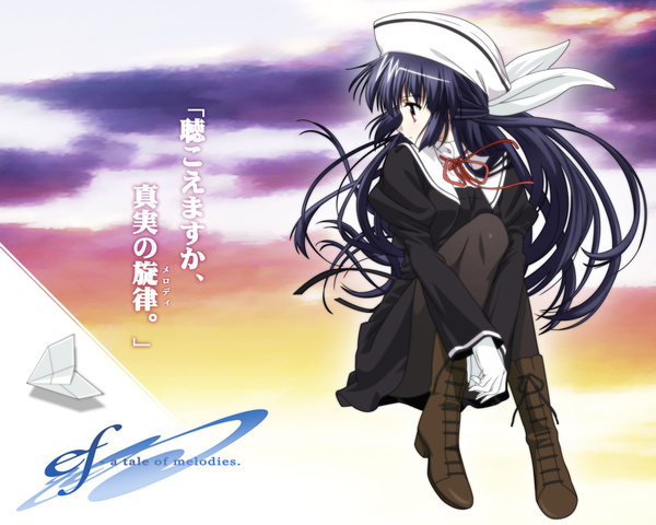 Anime picture 1280x1024 with ef ef a tale of melodies shaft (studio) amamiya yuuko tagme