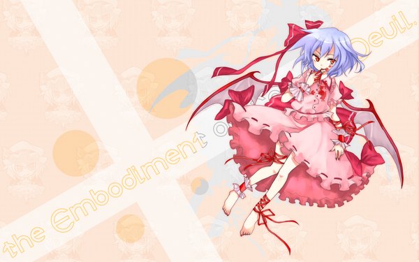 Anime picture 1920x1200 with touhou remilia scarlet highres wide image girl
