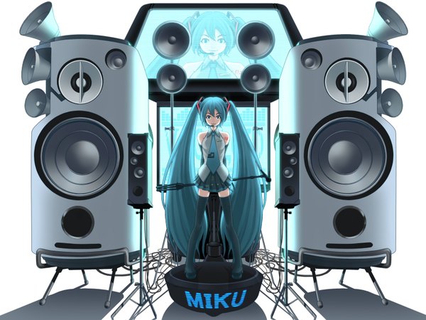 Anime picture 1600x1200 with vocaloid hatsune miku girl tagme