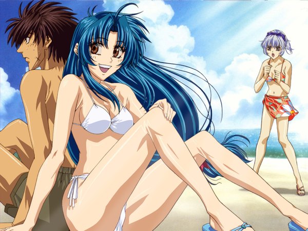 Anime picture 1365x1024 with full metal panic! gonzo light erotic tagme