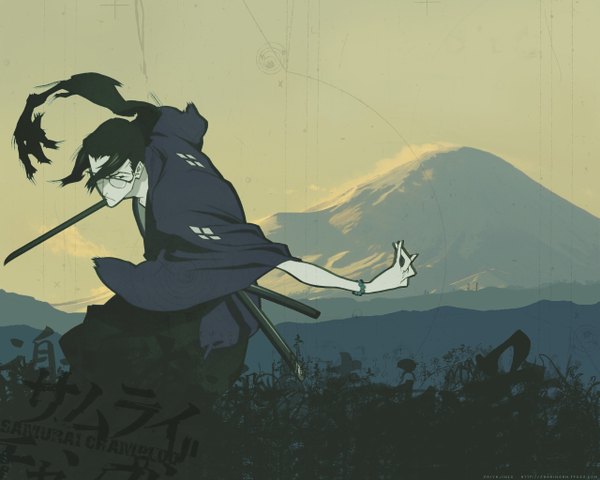 Anime picture 1280x1024 with samurai champloo jinnosuke boy tagme