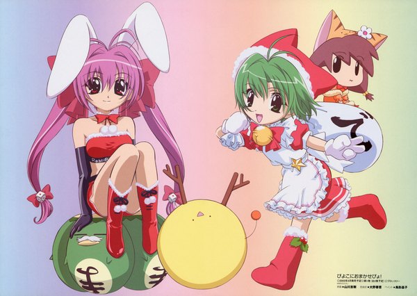 Anime picture 2253x1600 with di gi charat madhouse highres tagme