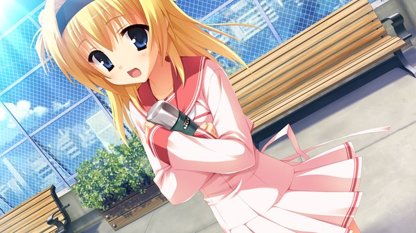 Anime picture 1280x720 with tenshinranman chitose sana muririn wide image serafuku