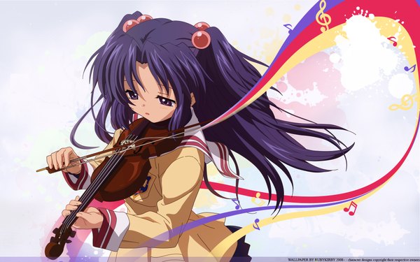 Anime picture 1920x1200 with clannad key (studio) ichinose kotomi highres wide image