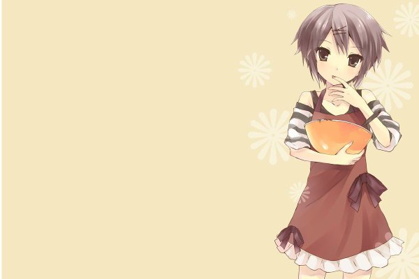 Anime picture 1200x800 with suzumiya haruhi no yuutsu kyoto animation nagato yuki girl tagme